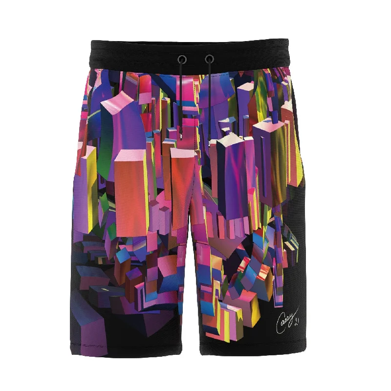 Men's Pants with Pleated FrontsKaotic Mind Shorts