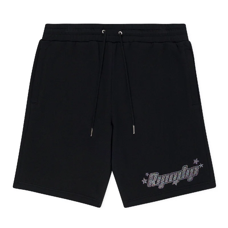 Men's Pants with Logo EmbossmentsKawaii Nerm Sweatshorts (Black)