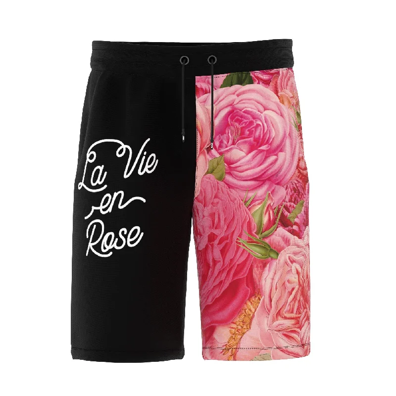 Men's Sweatpants for LoungingLa Vie En Rose Shorts