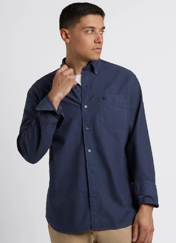 Men's Denim Shirts for a Rugged LookBeatnik Oxford Garment Dye Shirt - Indigo