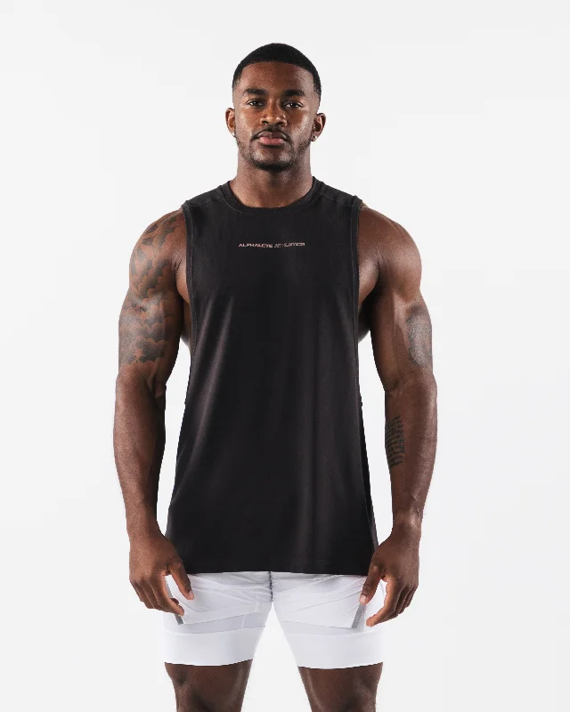 Men's Shirts with Drawstring WaistbandsAA Airtech Cutoff - Pebble