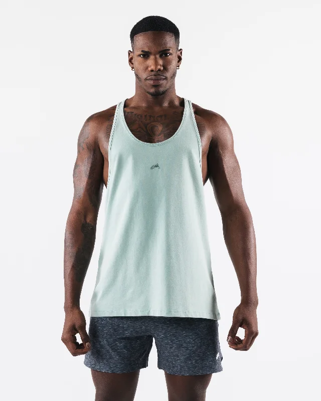 Casual Men's T-ShirtsBreathe More Stringer - Celestial Blue