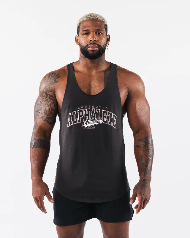 Men's Shirts with Single-Breasted DesignsStadium Raw Cut Tank - Pebble