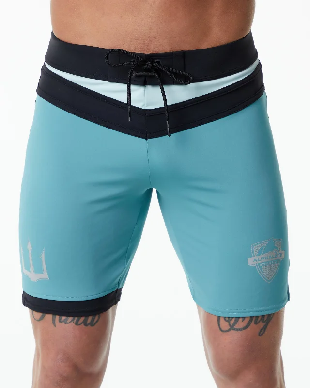 Men's Pants with Embroidered DesignsTrident Competition Short - Teal