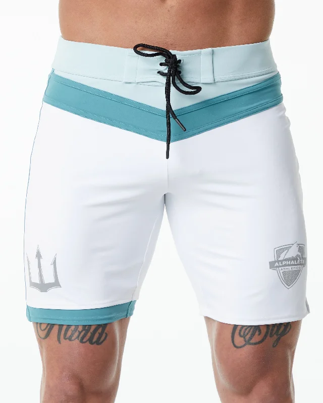 Men's Pants with Zippered PocketsTrident Competition Short - White