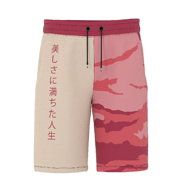 Men's Unique and Designer Bottom Wear for a Statement LookSakura Blossom Shorts