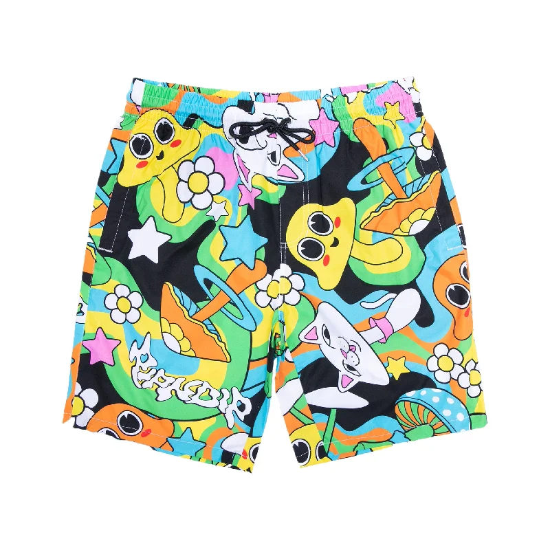 Classic Men's JeansShroom Mania Swim Shorts (Multi)