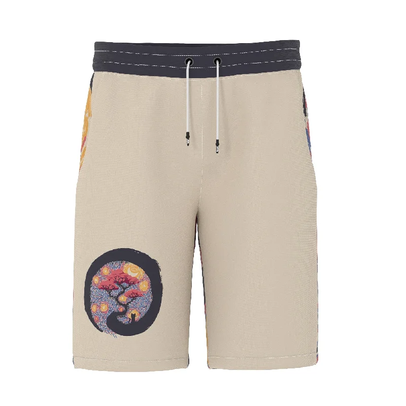 Men's Button-Fly Pants for a Traditional TouchSumie Starry Night Shorts