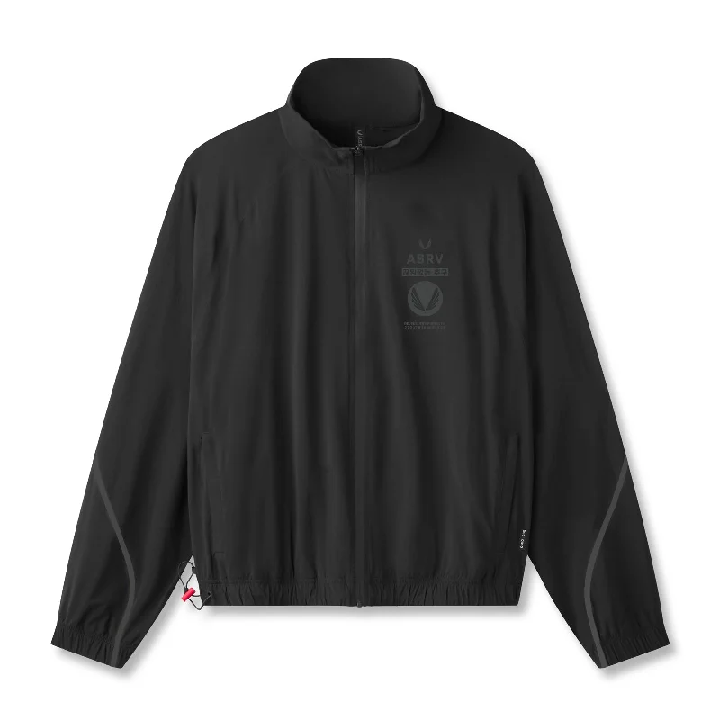 Versatile Men's Pea Coats0950. Aerotex™ Track Jacket - Black/Black