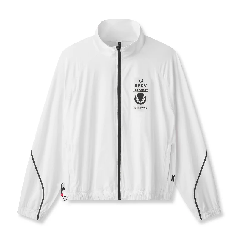 Men's Coats with Buttons0950. Aerotex™ Track Jacket - White/Black