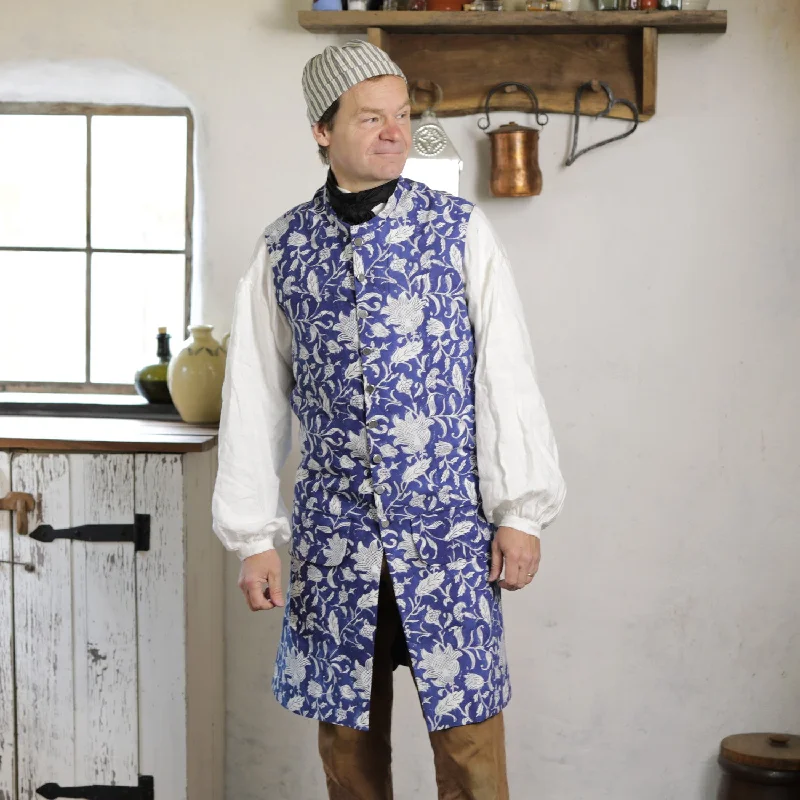 Men's Coats for TravelBlock Printed 1750's Waistcoat