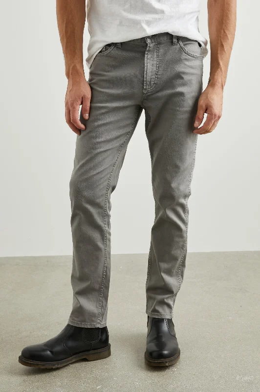 Men's Jeans Made from Recycled MaterialsCARVER PANT - FADED GREY