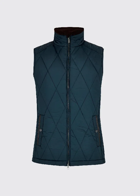 Men's Coats with Relaxed FitsColamber Men’s Quilted Gilet - Navy