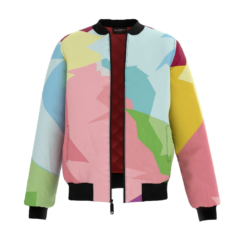 Men's Coats for WorkColorful Ara Bomber Jacket