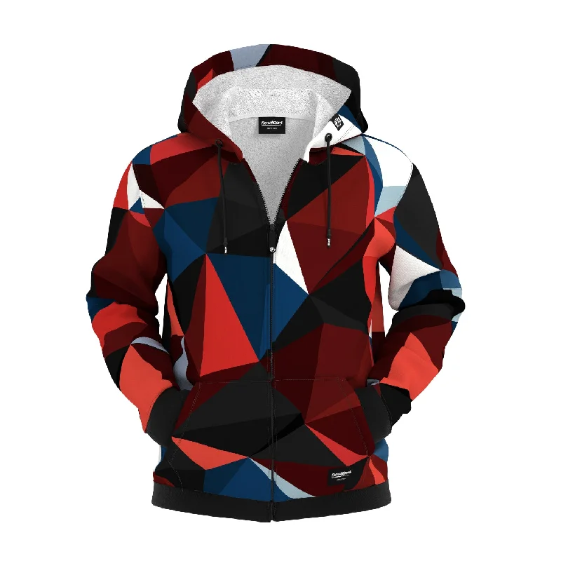 Men's Hoodies for Every OccasionCubes Sunset Zip Up Hoodie