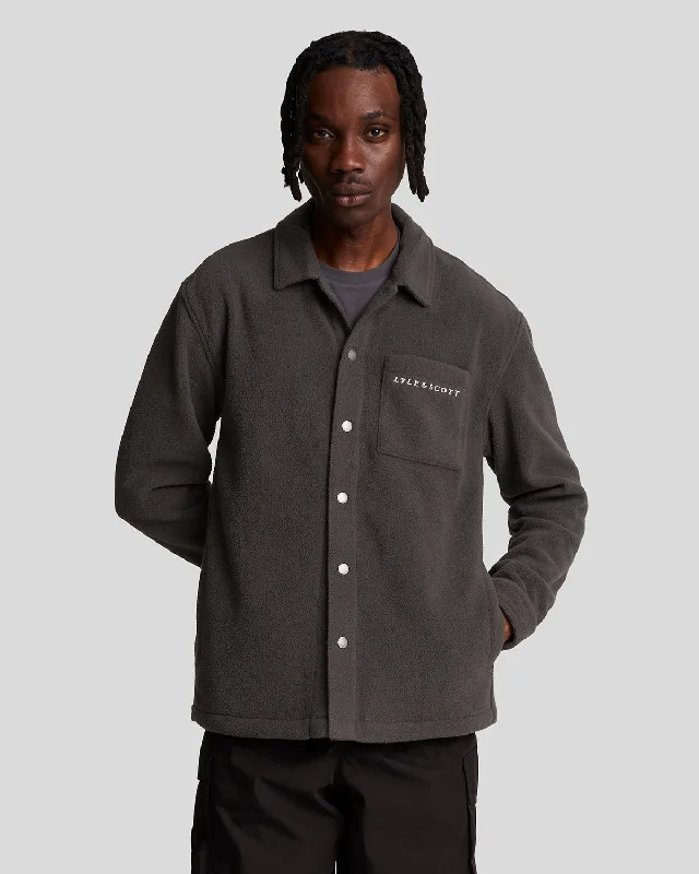 Men's Coats Made in the USAEmbroidered Fleece Overshirt