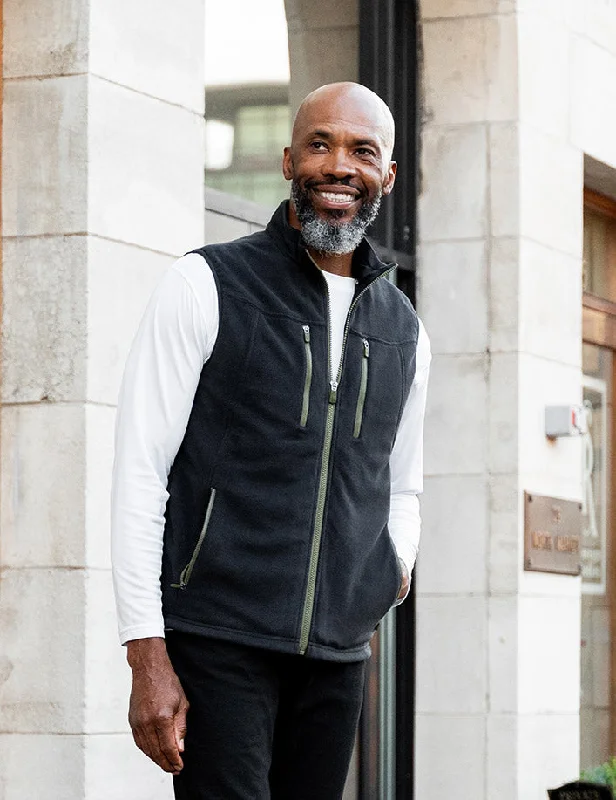 Waterproof Men's ParkasFleece Crest Vest for Men