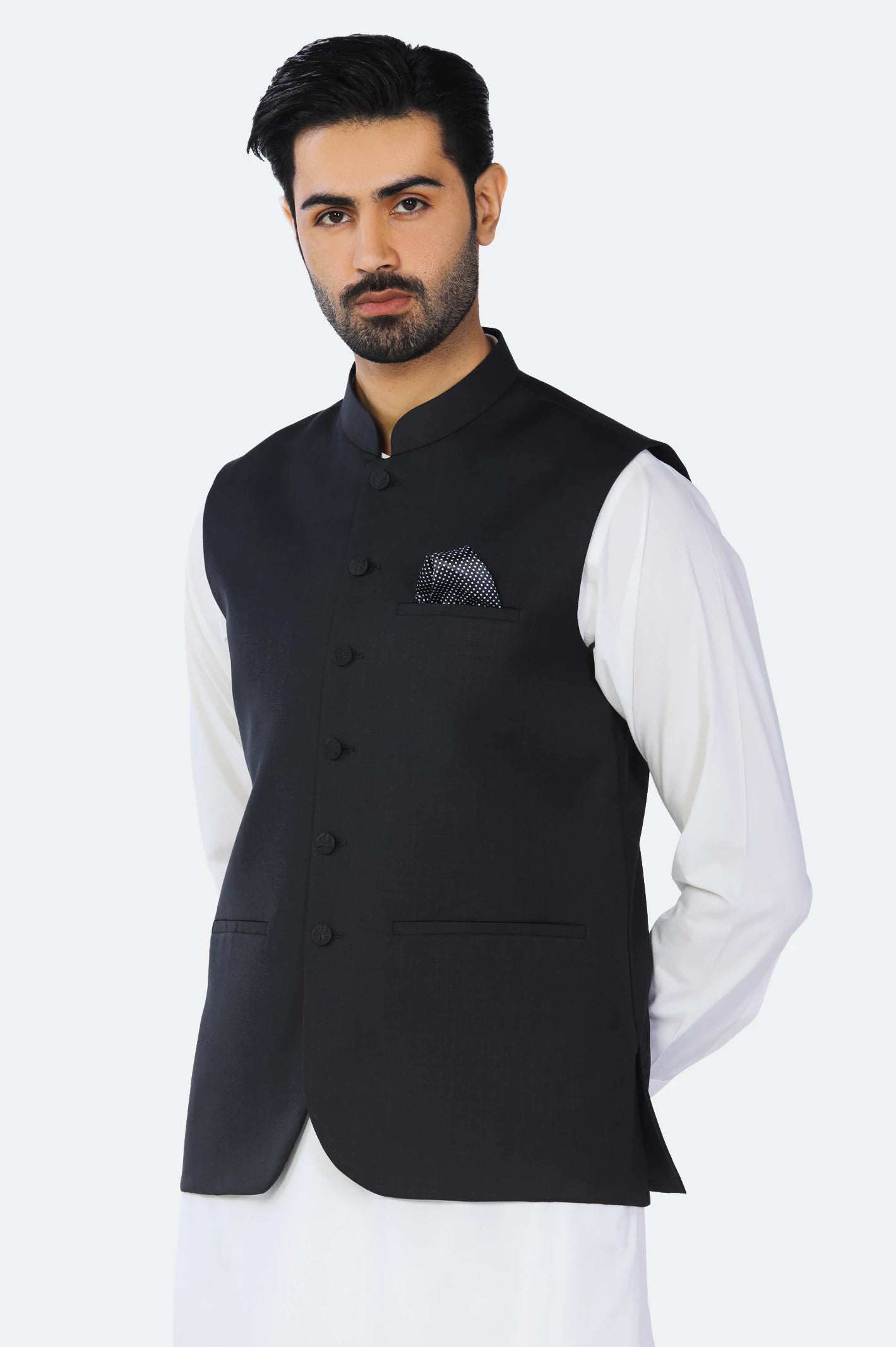 Men's Coats for All SeasonsBlack Waistcoat