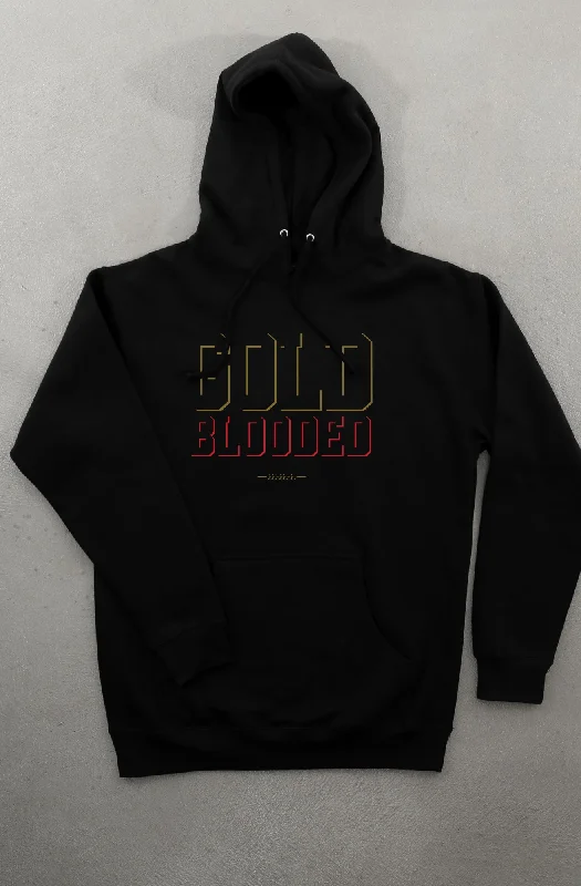 Men's Hoodies for AutumnGold Blooded Eclipse (Men's Black/Red Hoody)