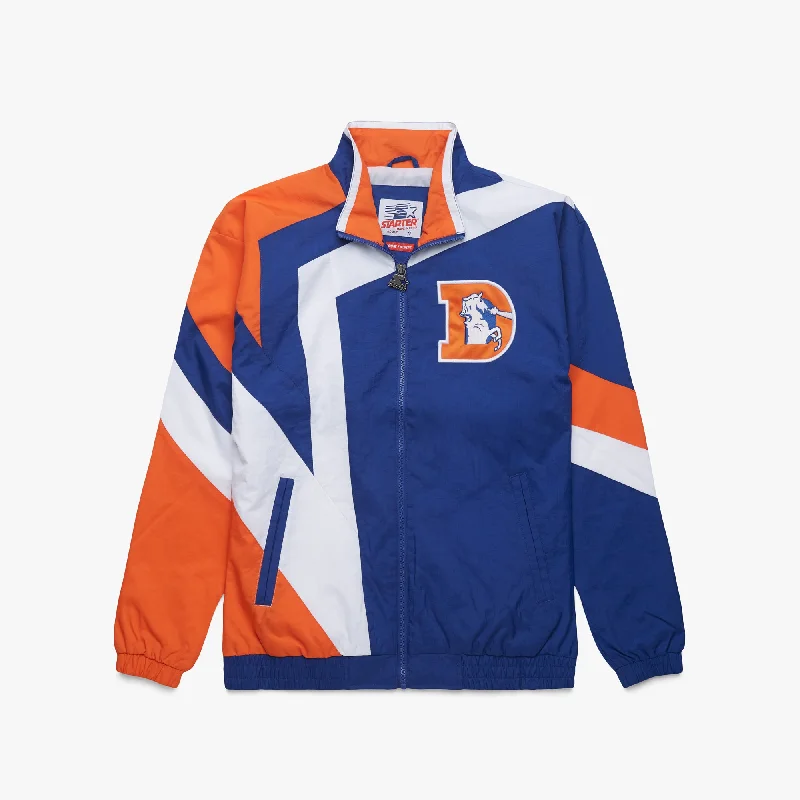 Functional Men's Ski JacketsHOMAGE x Starter Broncos Windbreaker