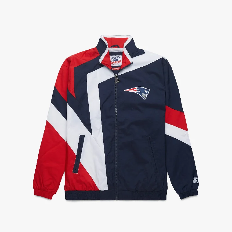 Men's Coats with Fur TrimHOMAGE x Starter Patriots Windbreaker