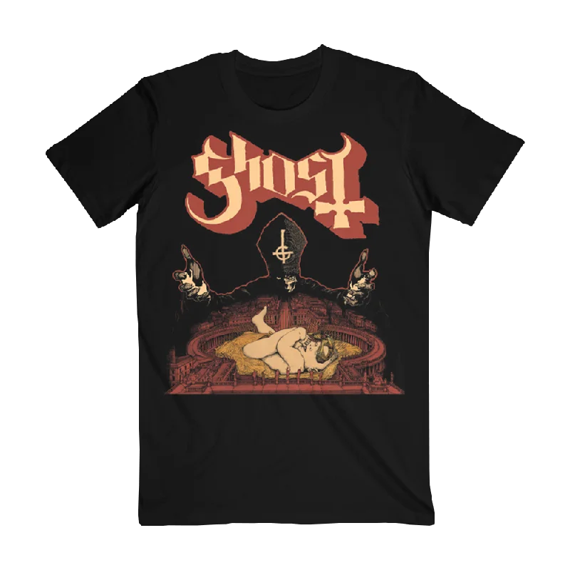 Men's Shirts for HikingINFESTISSUMAM Album Cover Tee