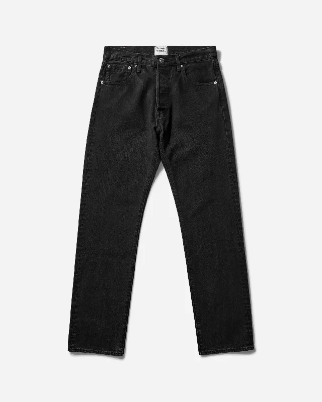 Rip and Tear Men's JeansMen's JJJJound 501 '93 Jeans Black Overdye