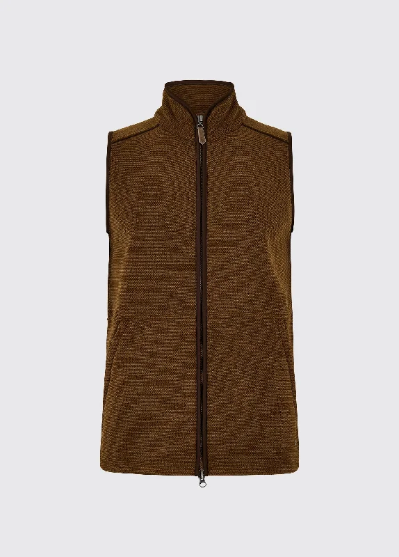 Men's Coats with ZippersLifford Fleece Gilet - Walnut