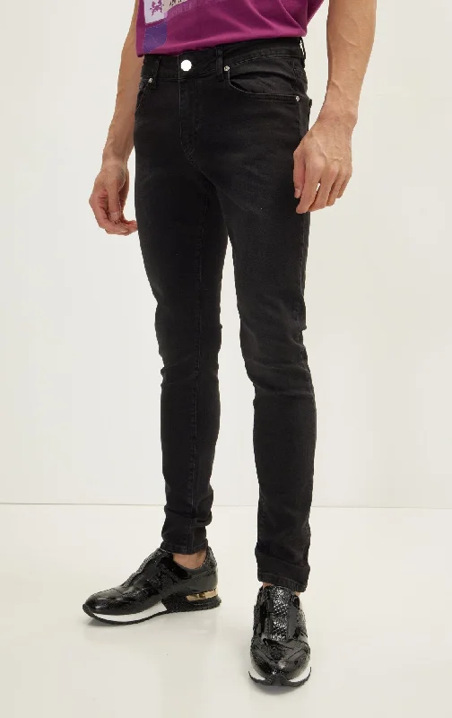 Men's Skinny JeansLux  Weeks Wash Black  Denim