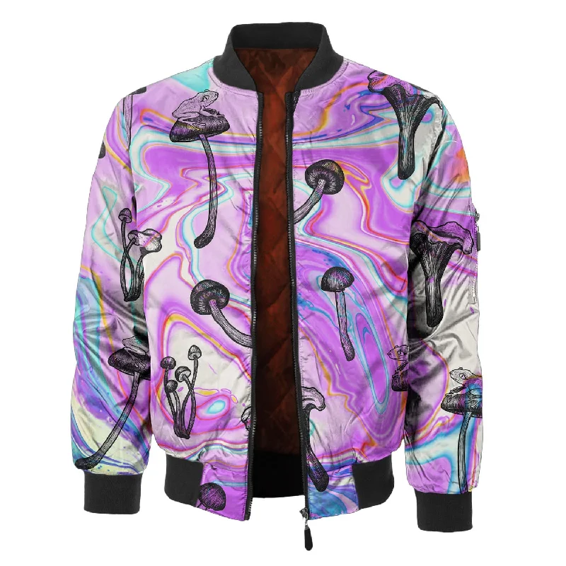 Men's Coats for Every OccasionMagic Shrooms Bomber Jacket