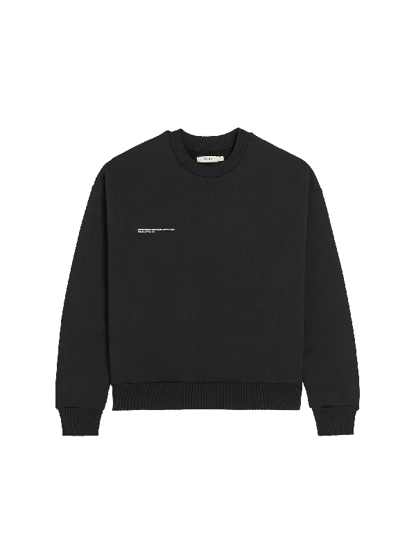 Waterproof Men's ParkasMens 365 Heavyweight Sweatshirt—black