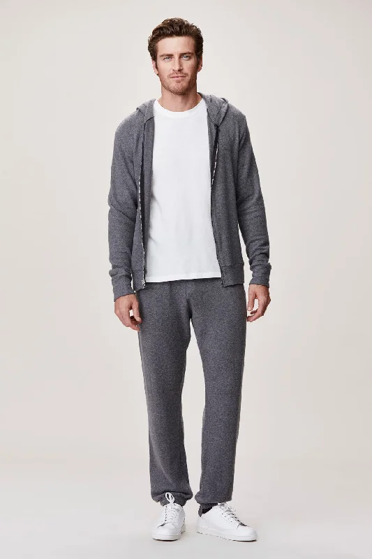 Men's Shirts with Hidden PocketsMen's Brushed Sweatpant - Grey