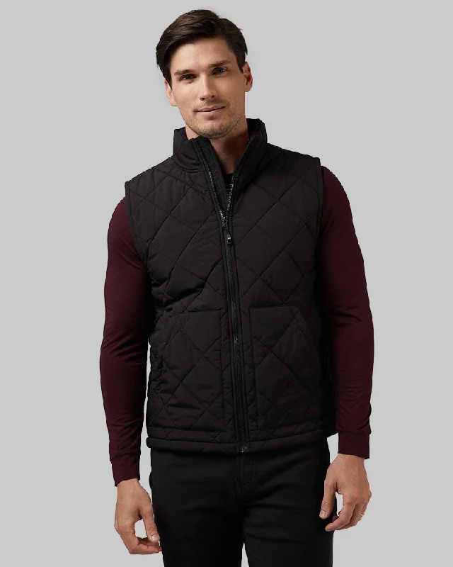 Practical Men's RaincoatsMEN'S DIAMOND QUILTED VEST