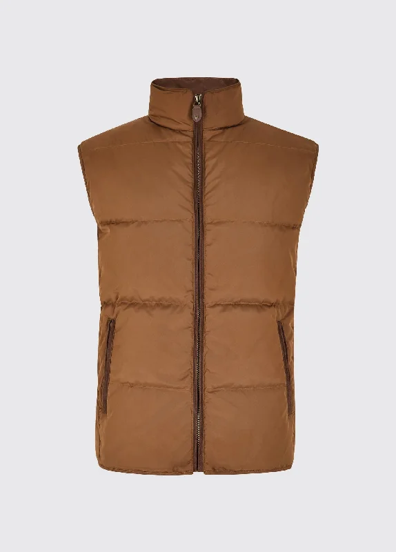 Men's Coats for Every OccasionGraystown Mens Down-filled Gilet - Walnut