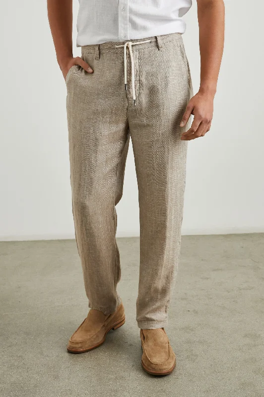 Jeans for Men with a Big BellyMERCER PANT - BULGUR