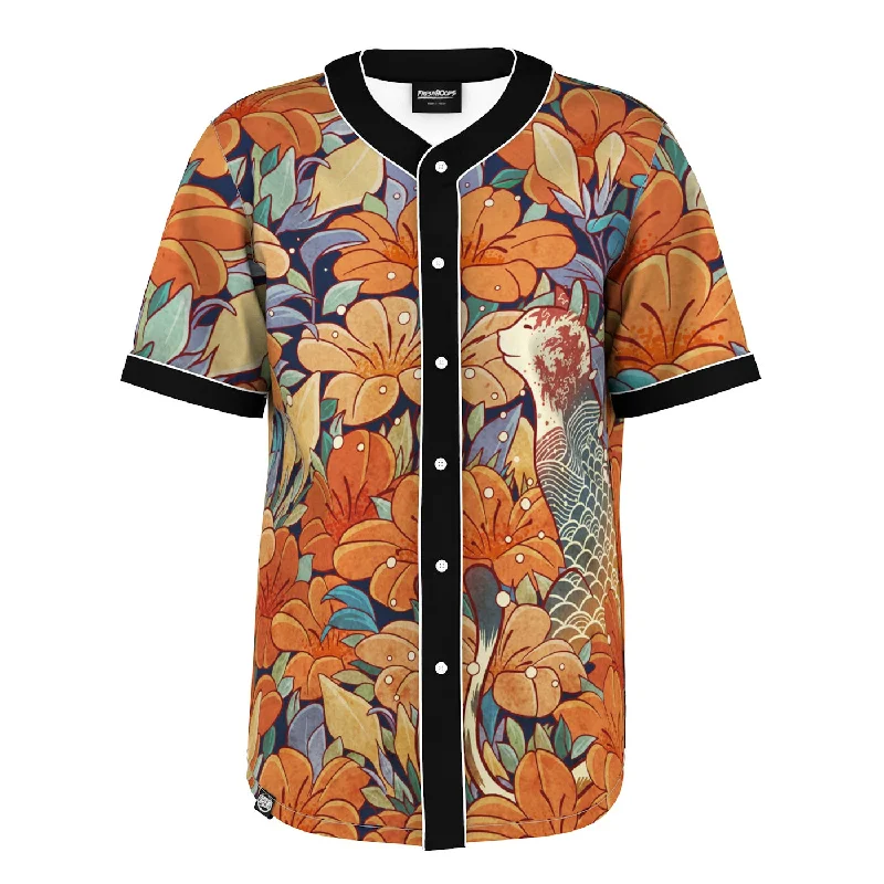 Men's Shirts for BoatingNeko Flowers Jersey