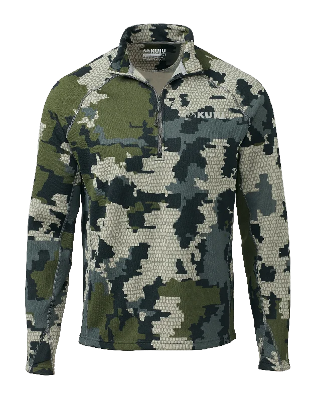 Men's Shirts with Patchwork PatternsPeloton 200 Zip-T | Verde