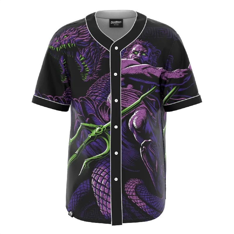 Men's Shirts with Drawstring WaistbandsPoseidon Dragon Jersey