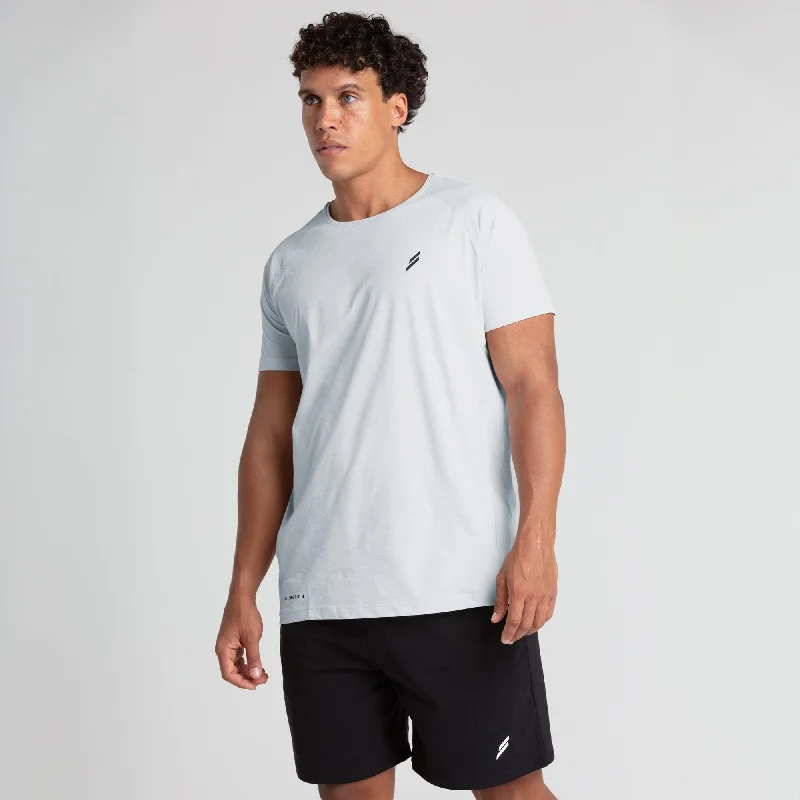 Men's Shirts with Lace-Up HemlinesPuremotion Tee V3 - Light Grey