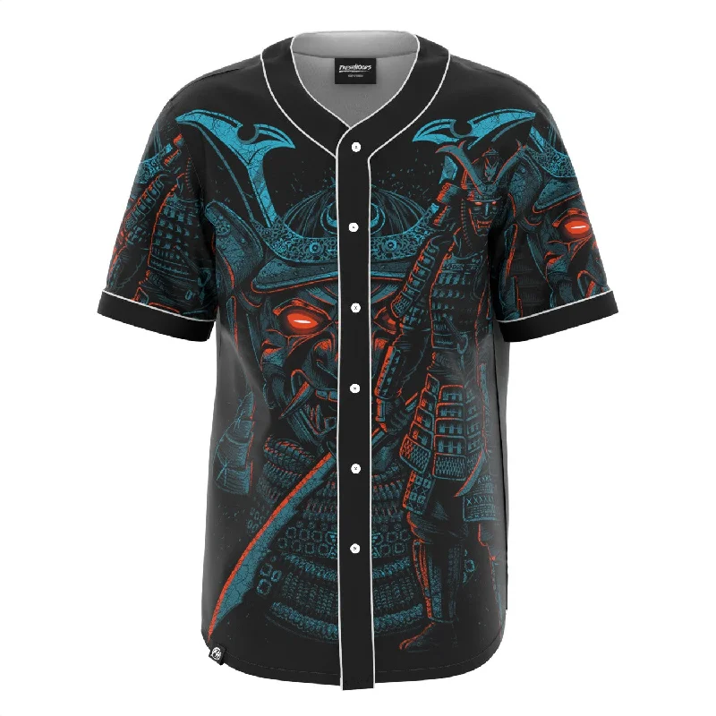 Men's Shirts with Velcro ClosuresSamurai Jersey