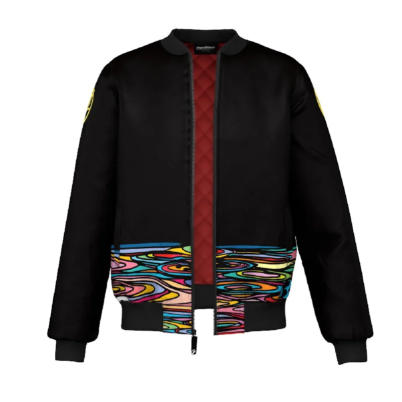 Men's Coats for Big and TallSpace Vacation Bomber Jacket