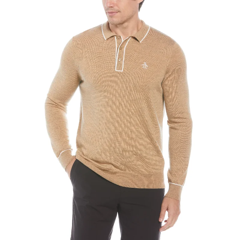 Men's Sweaters with Roll-Neck DesignsThe  Earl™ Merino Wool Blend Golf Sweater