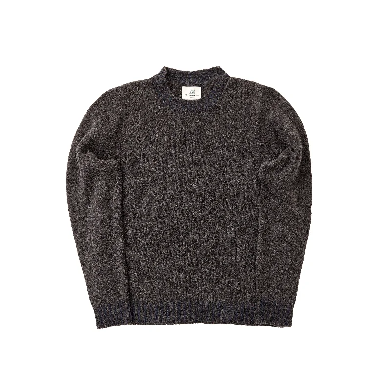 Men's Sweaters with Appliqué DetailsThe Jedburgh Sweater in Dusk