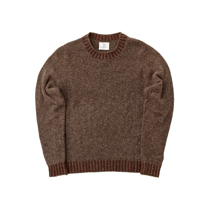 Cozy Men's Cable-Knit SweatersThe Jedburgh Sweater in Hazel WIllow