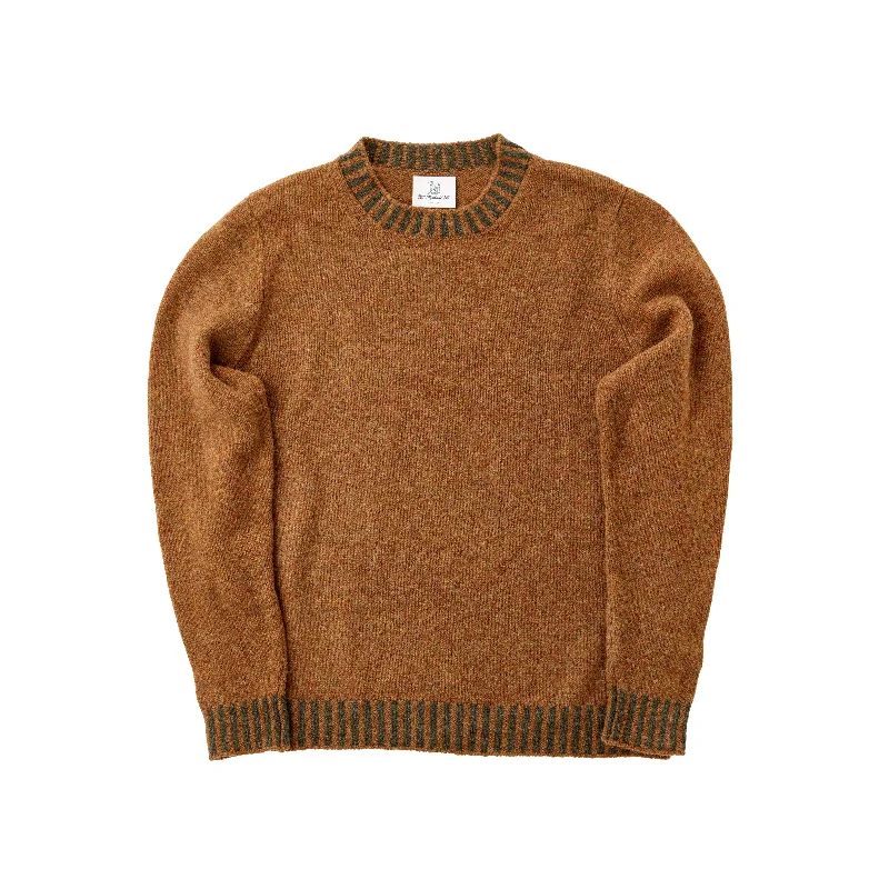 Men's Sweaters with Kangaroo PocketsThe Jedburgh Sweater in Oak