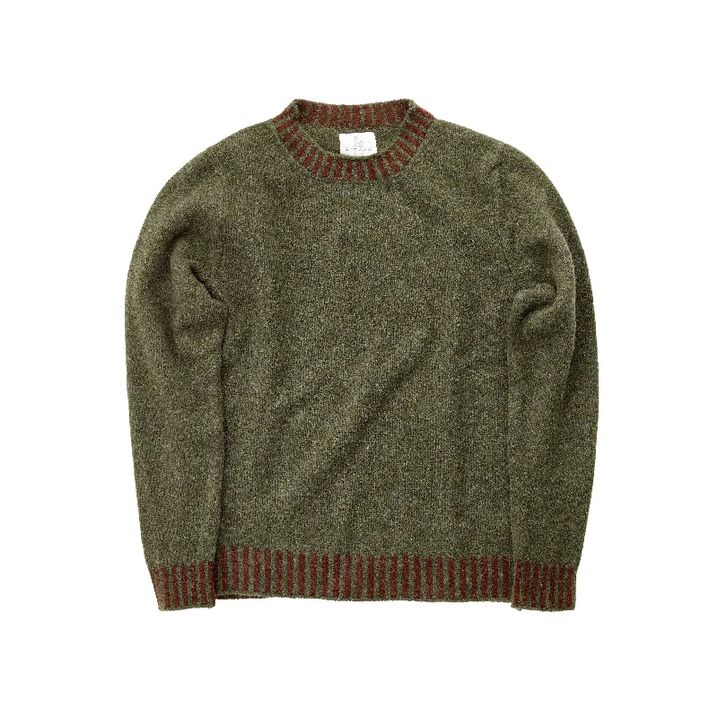 Men's Sweaters for Casual OccasionsThe Jedburgh Sweater in Scots Pine