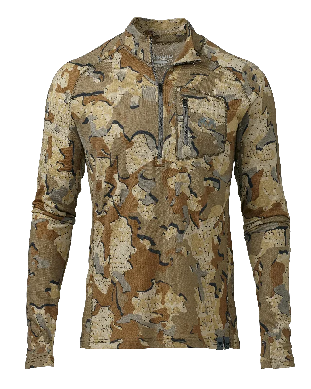 Men's Shirts with Embellished SleevesULTRA Merino 145 Zip-T Hunting Shirt | Valo