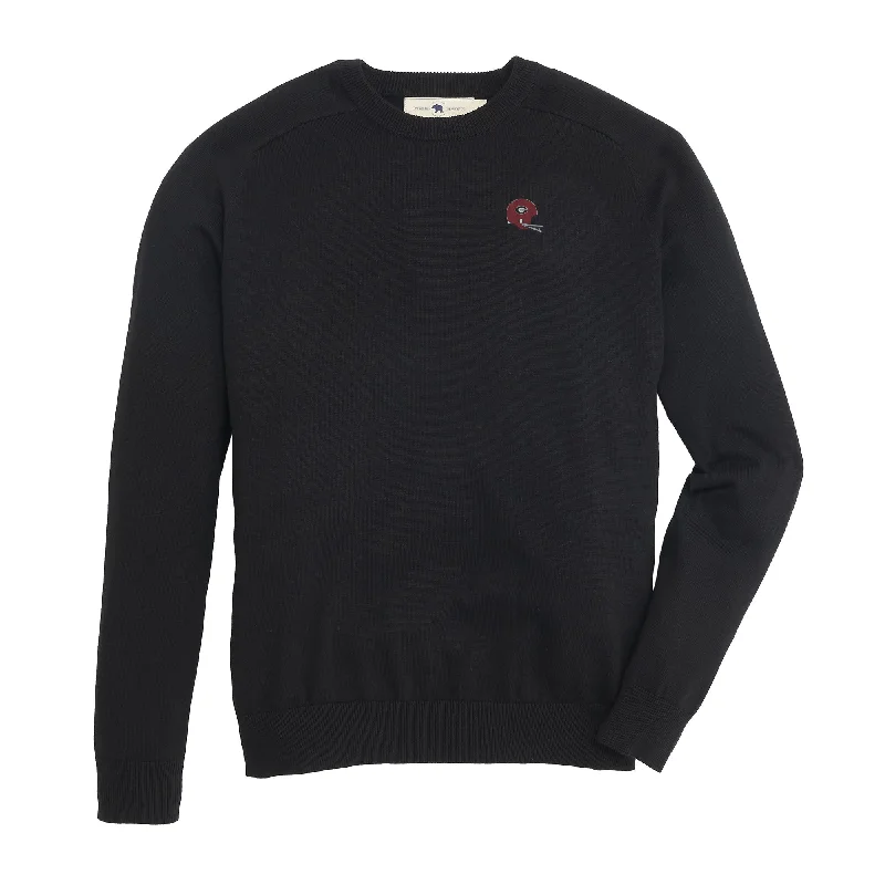 Men's Sweaters with Fair Isle PatternsVintage Helmet Apex Crewneck - Black