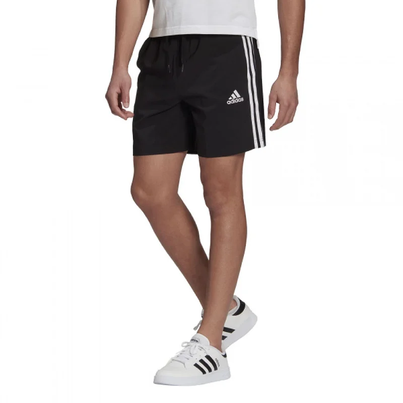 Men's Pants with Elastic CuffsAdidas Mens Essentials Chelsea 3-Stripes Short