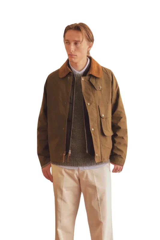 Men's Coats with Military InfluenceBay Waxed Jacket